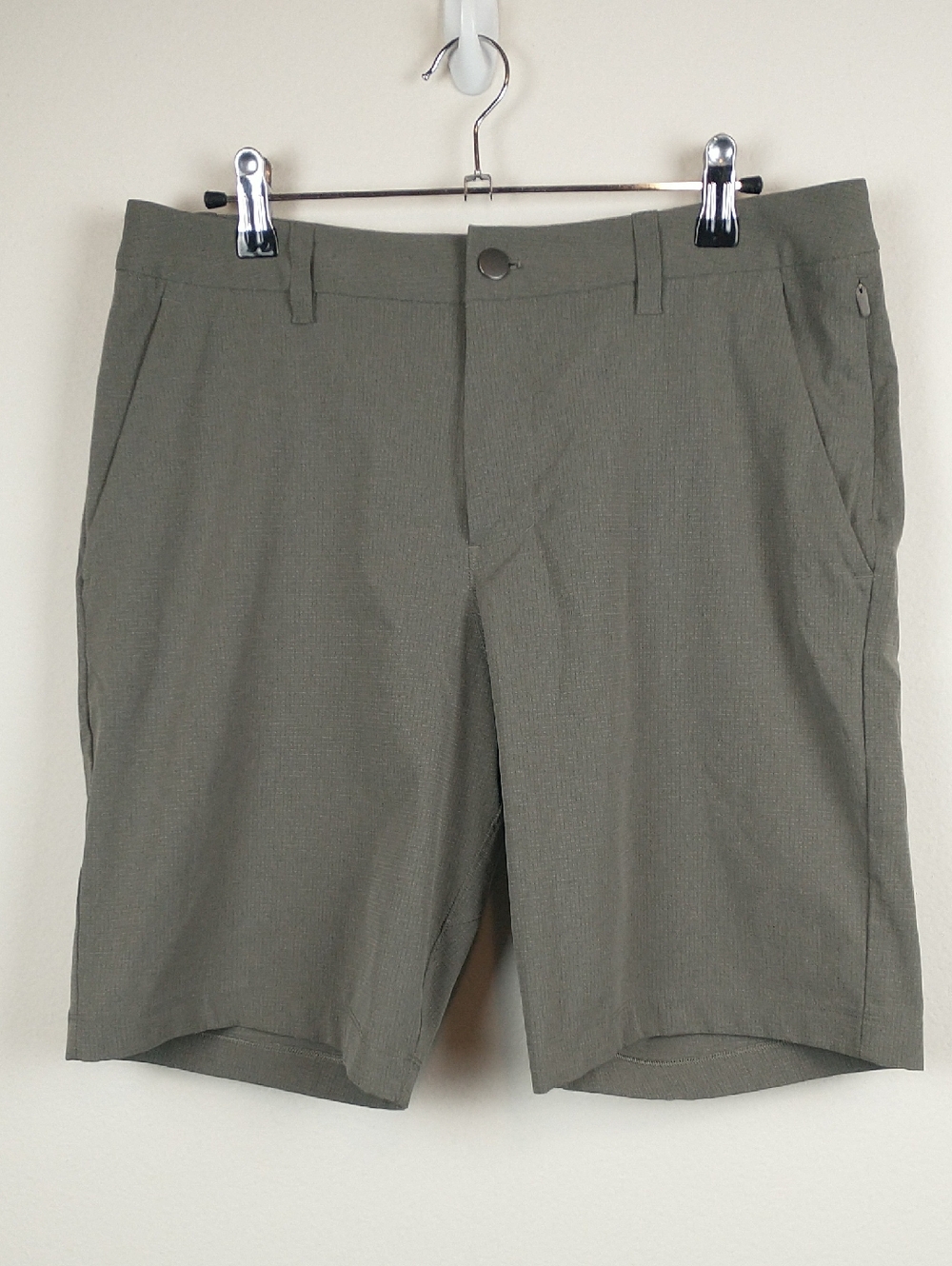 Lululemon ABC Classic-Fit Short 9" *WovenAir Grey Sage